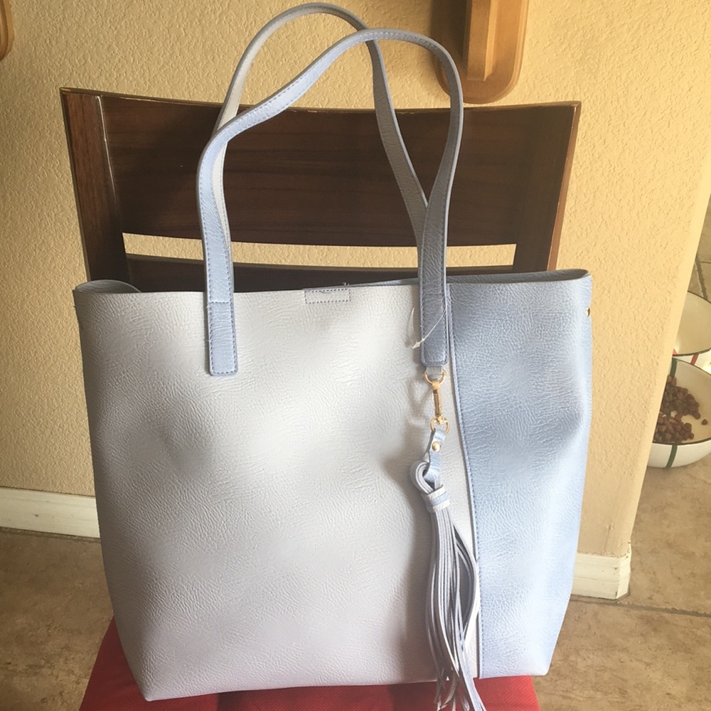 Stylish Blue Tote Bag